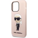 Apple iPhone 14 Pro Max Uyumlu Kılıf Karl Lagerfeld Silikon Karl Dizayn Kapak