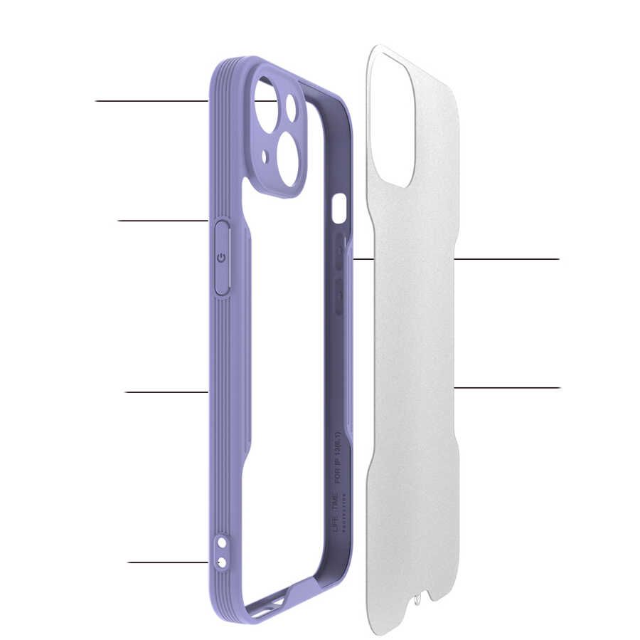 Apple iPhone 14 Pro Max Uyumlu Kılıf Zore Parfe Kapak - 1
