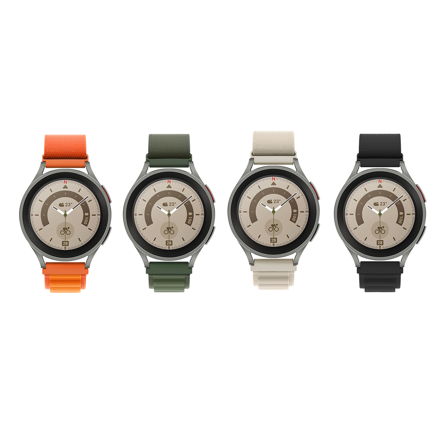 Samsung Galaxy Watch 42mm Uyumlu Zore KRD-74 20mm Hasır Kordon - 2