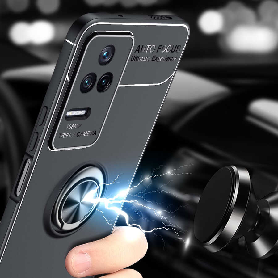 Xiaomi Poco F4 Uyumlu Kılıf Zore Ravel Silikon Kapak - 8