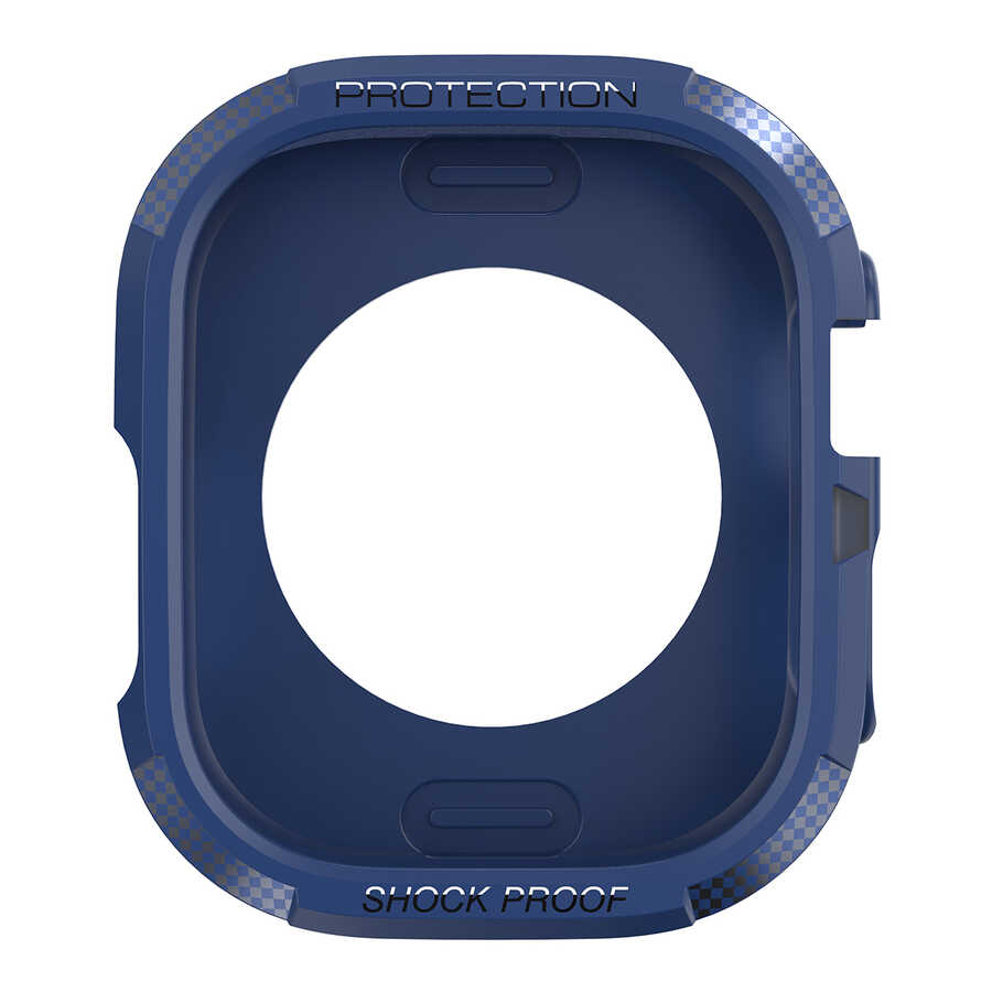 Apple Watch Ultra 49mm Uyumlu Silikon TPU Kasa Koruyucu Zore Watch Gard 17 - 6