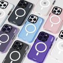 Apple iPhone 13 Pro Max Uyumlu Kılıf Magsafe Şarj Özellikli Youngkit Colored Sand Serisi Kapak - 7