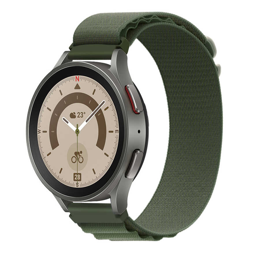 Samsung Gear S2 Uyumlu (20mm) Zore KRD-74 20mm Hasır Kordon - 5