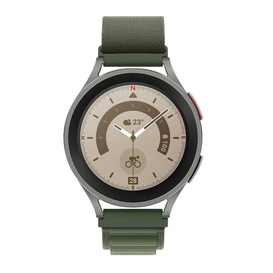 Samsung Gear S2 Uyumlu (20mm) Zore KRD-74 20mm Hasır Kordon - 6