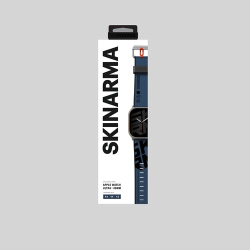 Apple Watch Ultra 49mm Uyumlu SkinArma Spunk Serisi PU Deri Kordon