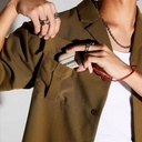 Apple Airpods Pro 2 Uyumlu Kılıf SkinArma PU Deri Tasarım Spunk Kılıf