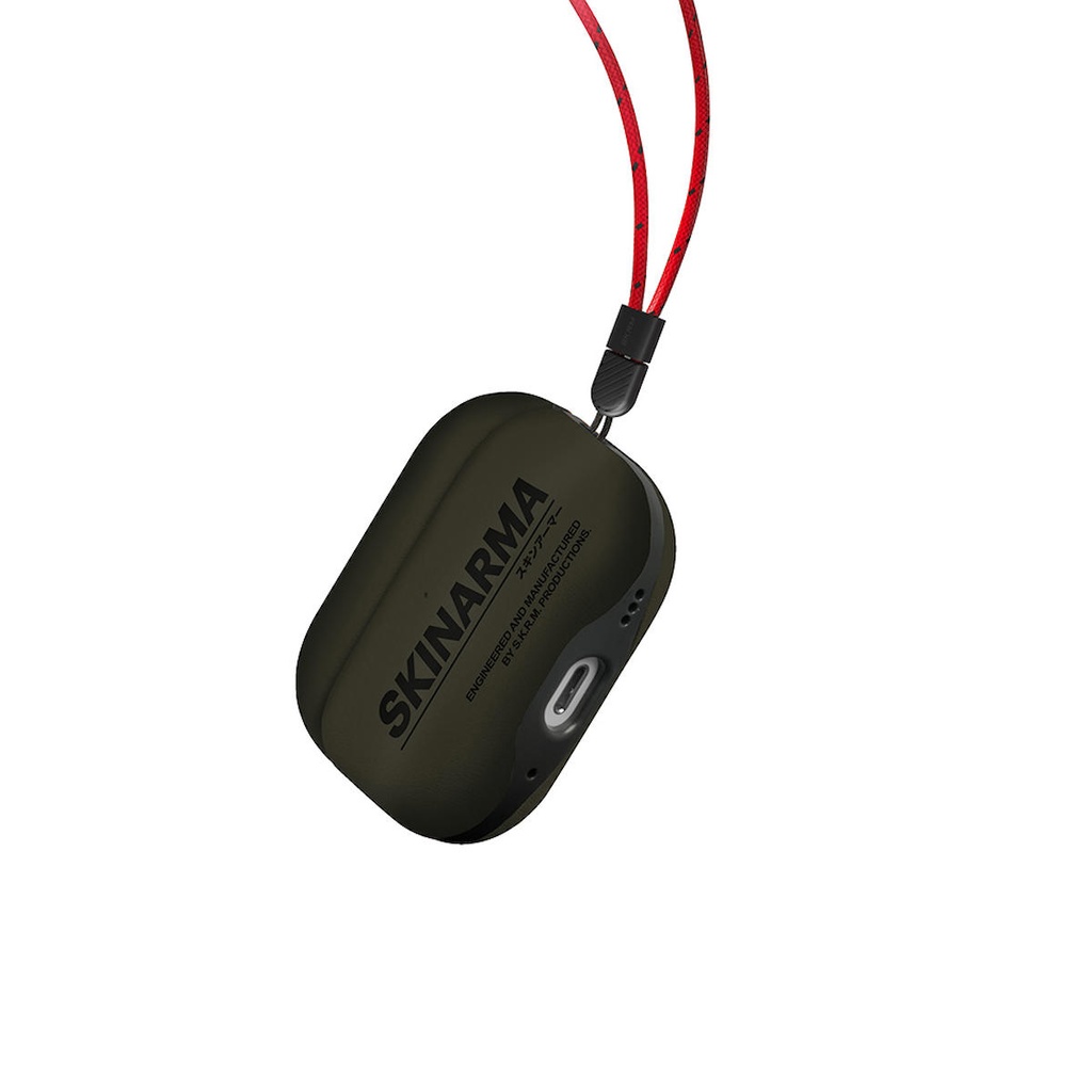 Apple Airpods Pro 2 Uyumlu Kılıf SkinArma PU Deri Tasarım Spunk Kılıf