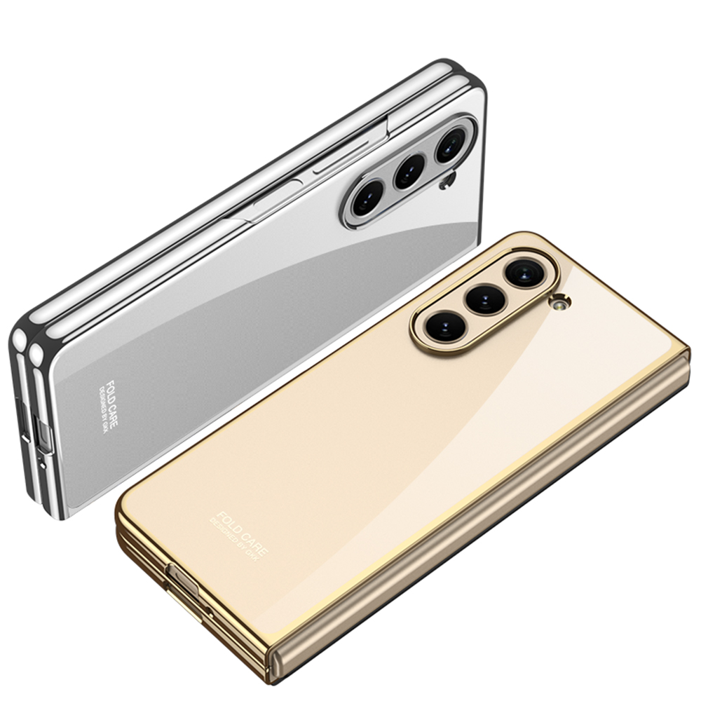 Samsung Galaxy Z Fold 5 Uyumlu Kılıf Zore Full Camlı Kıpta Kapak - 3