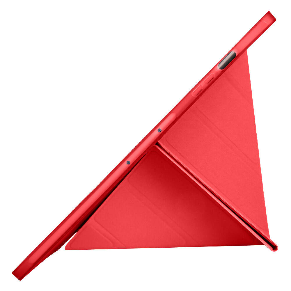 Samsung Galaxy Tab S9 FE Plus Uyumlu Kılıf Zore Tri Folding Kalem Bölmeli Standlı Kılıf - 43