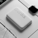 Benks MP10 Magsafe Magnetik İnce Tasarımlı Powerbank 6000mAh - 1