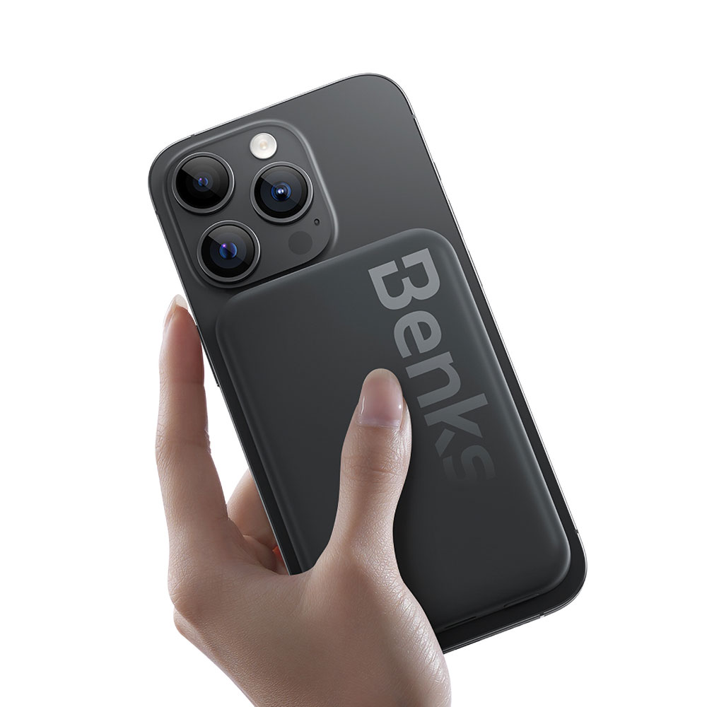 Benks MP10 Magsafe Magnetik İnce Tasarımlı Powerbank 6000mAh - 10