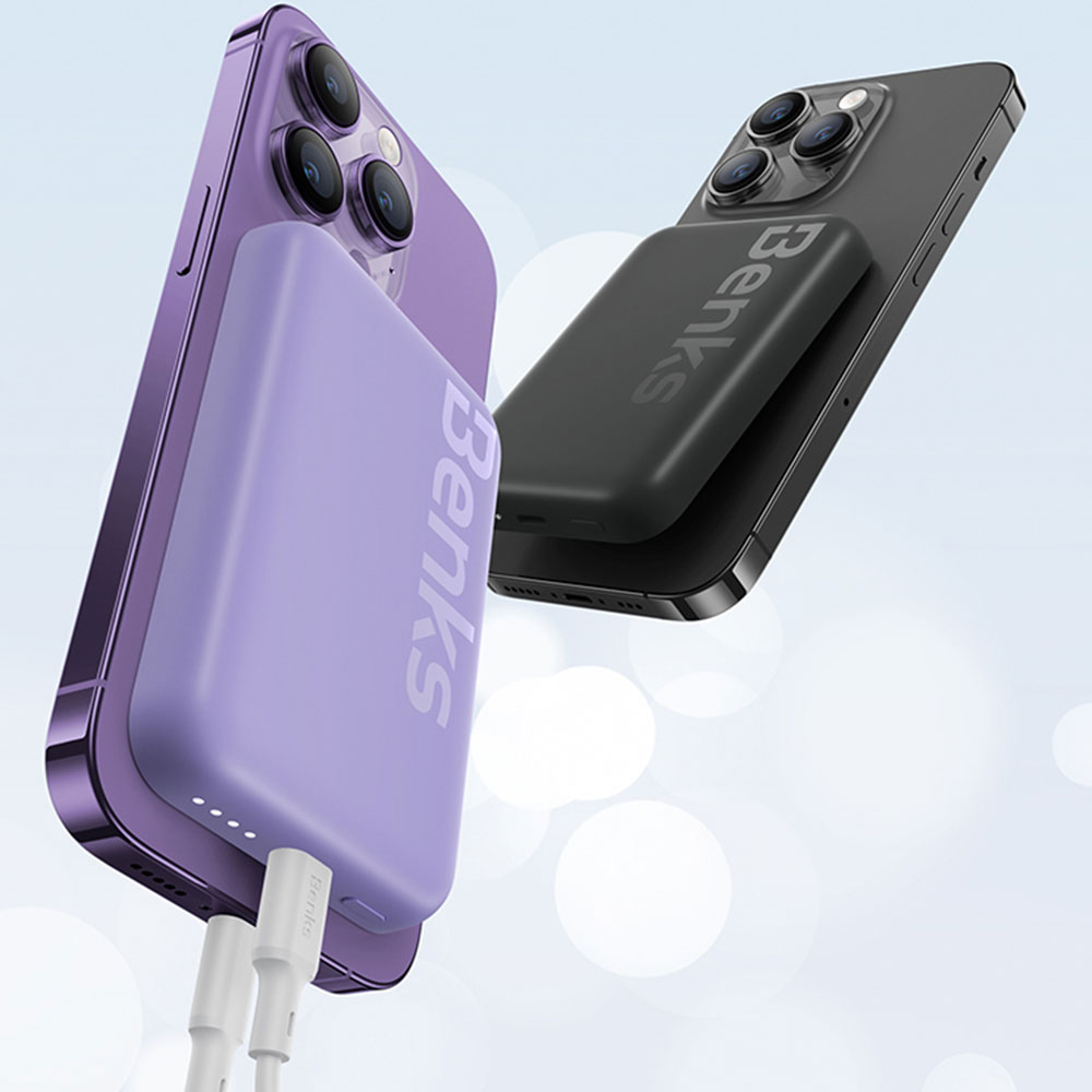 Benks MP10 Magsafe Magnetik İnce Tasarımlı Powerbank 6000mAh - 13