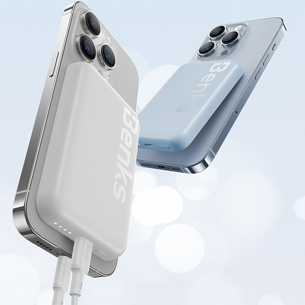 Benks MP10 Magsafe Magnetik İnce Tasarımlı Powerbank 6000mAh - 14
