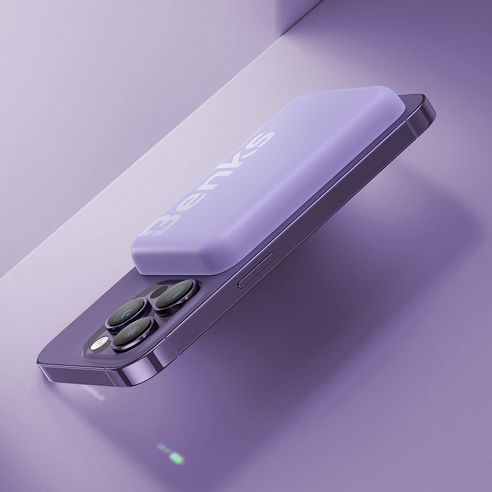 Benks MP10 Magsafe Magnetik İnce Tasarımlı Powerbank 6000mAh - 17