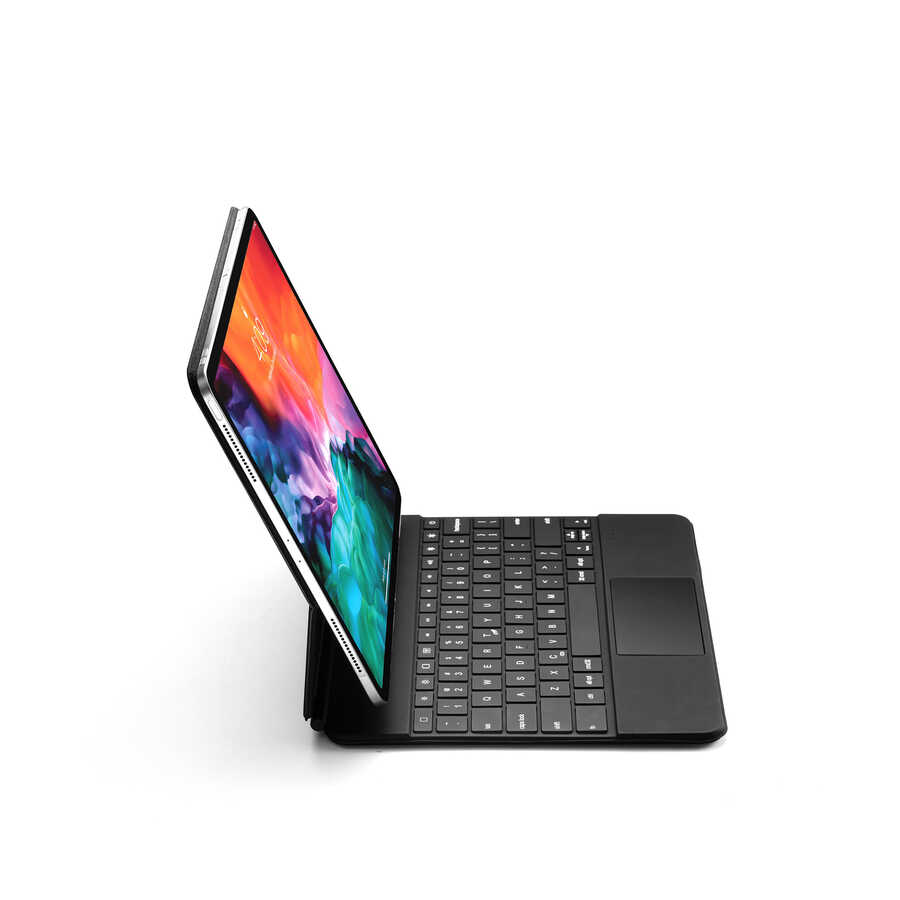 Apple iPad Pro 12.9 2022 M2 Uyumlu Wiwu Magic Keyboard - 3