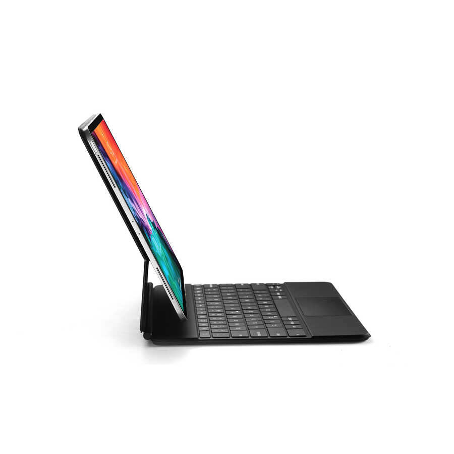 Apple iPad Pro 12.9 2022 M2 Uyumlu Wiwu Magic Keyboard - 11