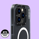 Apple iPhone 14 Pro Uyumlu Kılıf Magsafe Şarj Özellikli Youngkit Colored Sand Serisi Kapak - 7