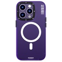 Apple iPhone 14 Pro Uyumlu Kılıf Magsafe Şarj Özellikli Youngkit Colored Sand Serisi Kapak - 10