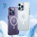 Apple iPhone 14 Pro Max Uyumlu Kılıf Wireless Şarj Destekli Benks Magnetik Haze Kapak - 1