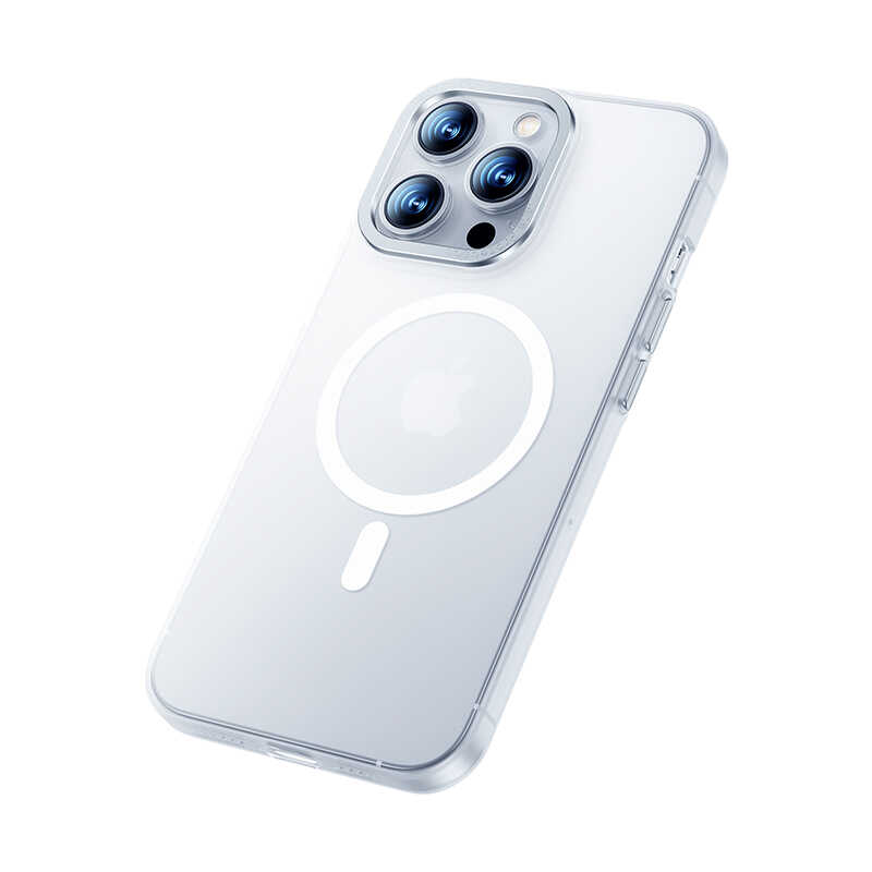 Apple iPhone 14 Pro Max Uyumlu Kılıf Wireless Şarj Destekli Benks Magnetik Haze Kapak - 2