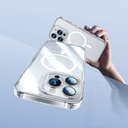 Apple iPhone 14 Pro Uyumlu Kılıf Magsafe Şarj Özellikli Kamera Korumalı Benks Corning Glass Serisi Kapak - 2