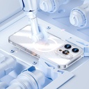 Apple iPhone 14 Pro Uyumlu Kılıf Magsafe Şarj Özellikli Kamera Korumalı Benks Corning Glass Serisi Kapak - 3