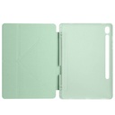 Samsung Galaxy Tab S9 FE Uyumlu Kılıf Zore Tri Folding Kalem Bölmeli Standlı Kılıf - 3