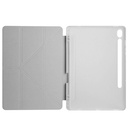 Samsung Galaxy Tab S9 FE Uyumlu Kılıf Zore Tri Folding Kalem Bölmeli Standlı Kılıf - 4