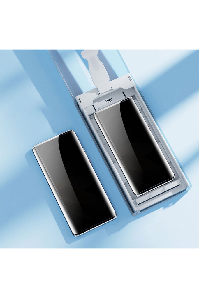 Samsung Galaxy S23 Ultra Uyumlu Zore Kolay Uygulama Aparatlı Privacy Easy Body Hayalet Ekran Koruyucu