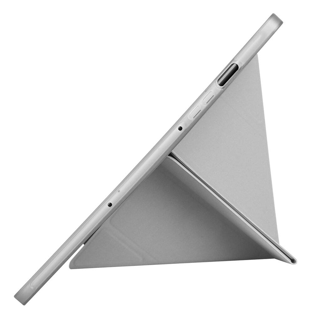 Samsung Galaxy Tab S9 FE Uyumlu Kılıf Zore Tri Folding Kalem Bölmeli Standlı Kılıf - 9