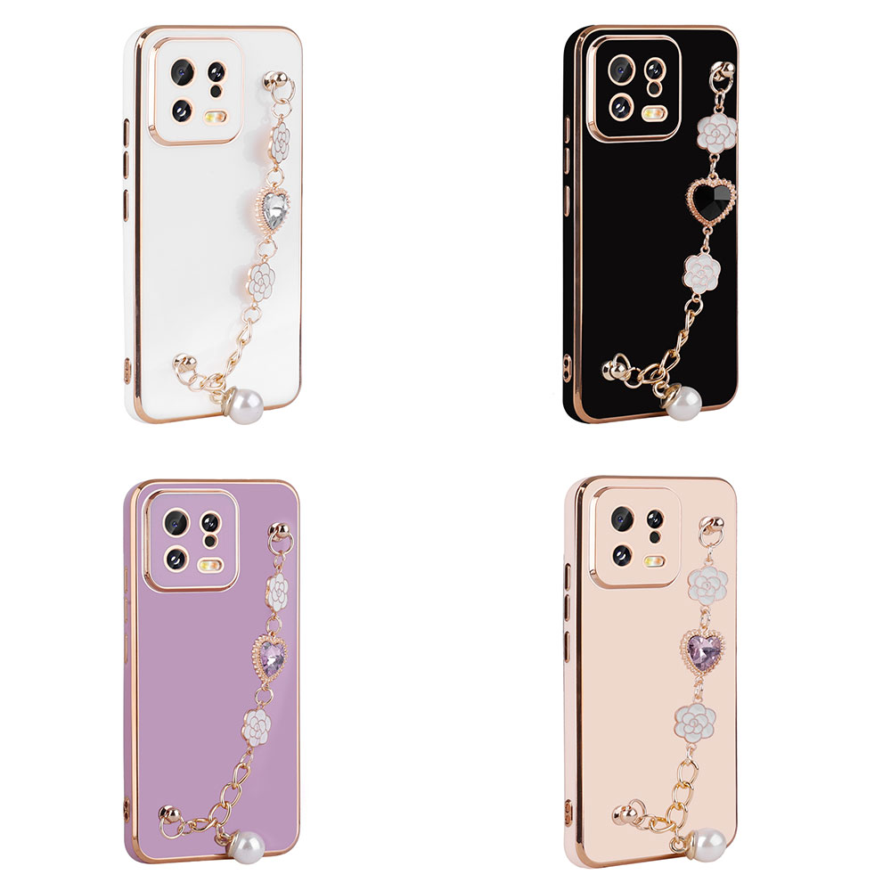 Xiaomi Mi 13 Uyumlu Kılıf El Tutamaçlı Kamera Korumalı Zore Taka Silikon Kapak - 1