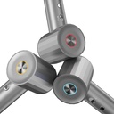 Wiwu Wi-520 Hypersonic Saç Kurutma Fön Makinesi İyon Teknolojisi Isı Dereceli Led Işık 1600W - 3