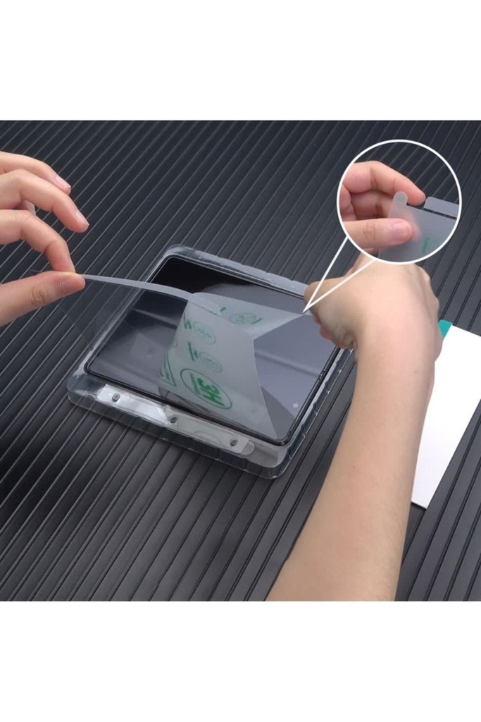 Samsung Galaxy Z Fold 4 Uyumlu Zore Hizalama Aparatlı S-Fit Body Ekran Koruyucu