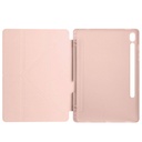 Samsung Galaxy Tab S9 FE Uyumlu Kılıf Zore Tri Folding Kalem Bölmeli Standlı Kılıf - 23