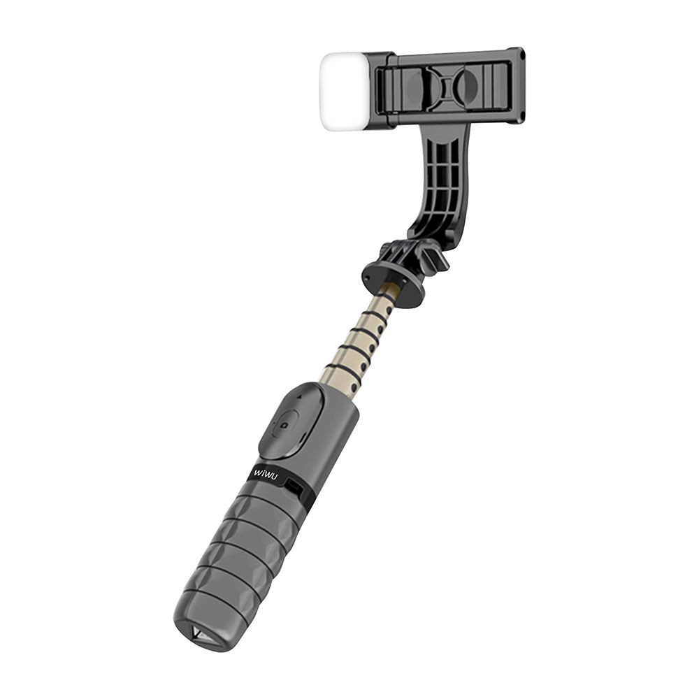 Wiwu Wi-SE002 Çok Fonksiyonlu Işıklı Sabitleyici Canlı Yayın Tripod Selfie Çubuğu - 1