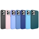 Apple iPhone 12 Pro Uyumlu Kılıf Metal Çerçeve ve Buton Tasarımlı Silikon Zore Luna Kapak - 1