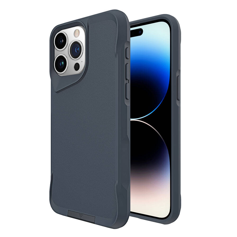 Apple iPhone 15 Pro Uyumlu Kılıf Zore Airbag Kenarlı T-Max Mat Standlı Kapak - 12