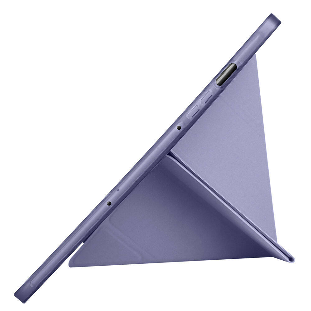 Samsung Galaxy Tab S9 FE Uyumlu Kılıf Zore Tri Folding Kalem Bölmeli Standlı Kılıf - 40