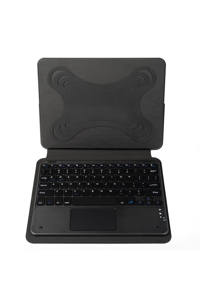 Zore Border Keyboard 13" inç Universal Bluetooh Bağlantılı Standlı Klavyeli Tablet Kılıfı