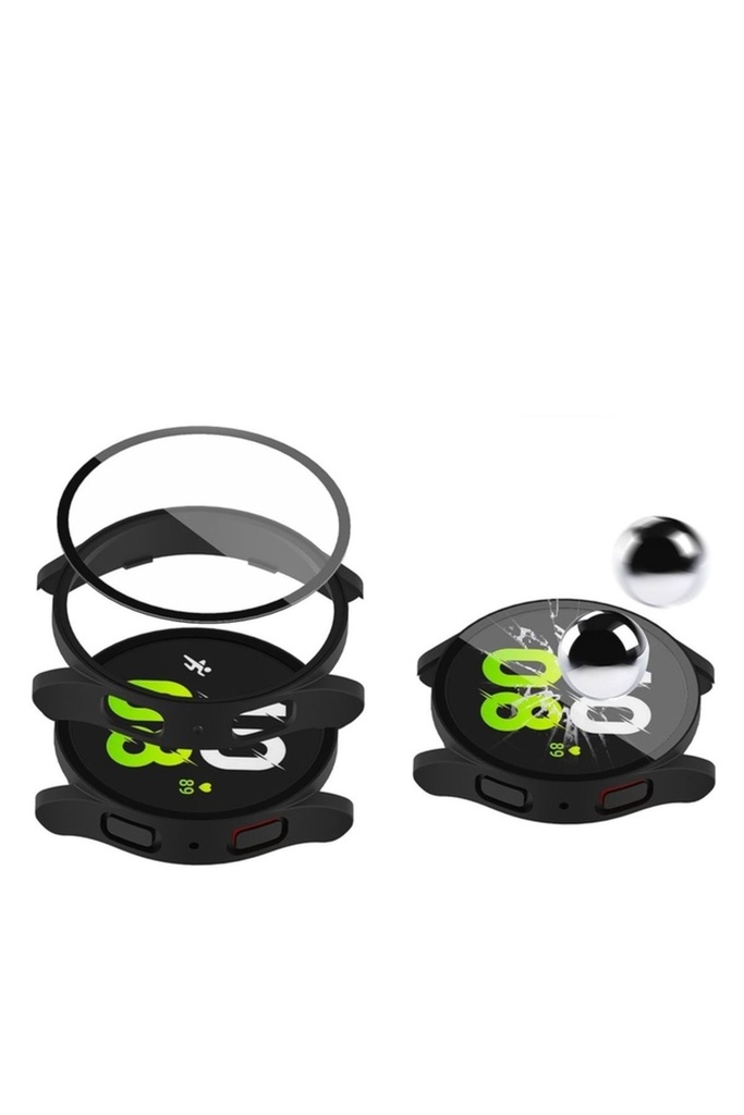 Samsung Galaxy Watch 6 44mm Uyumlu Sert PC Kasa ve Ekran Koruyucu Zore Watch Gard 14