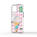 Apple iPhone 15 Pro Max Uyumlu Kılıf Çift Katman Desenli Wiwu Summer Serisi Kapak - 7