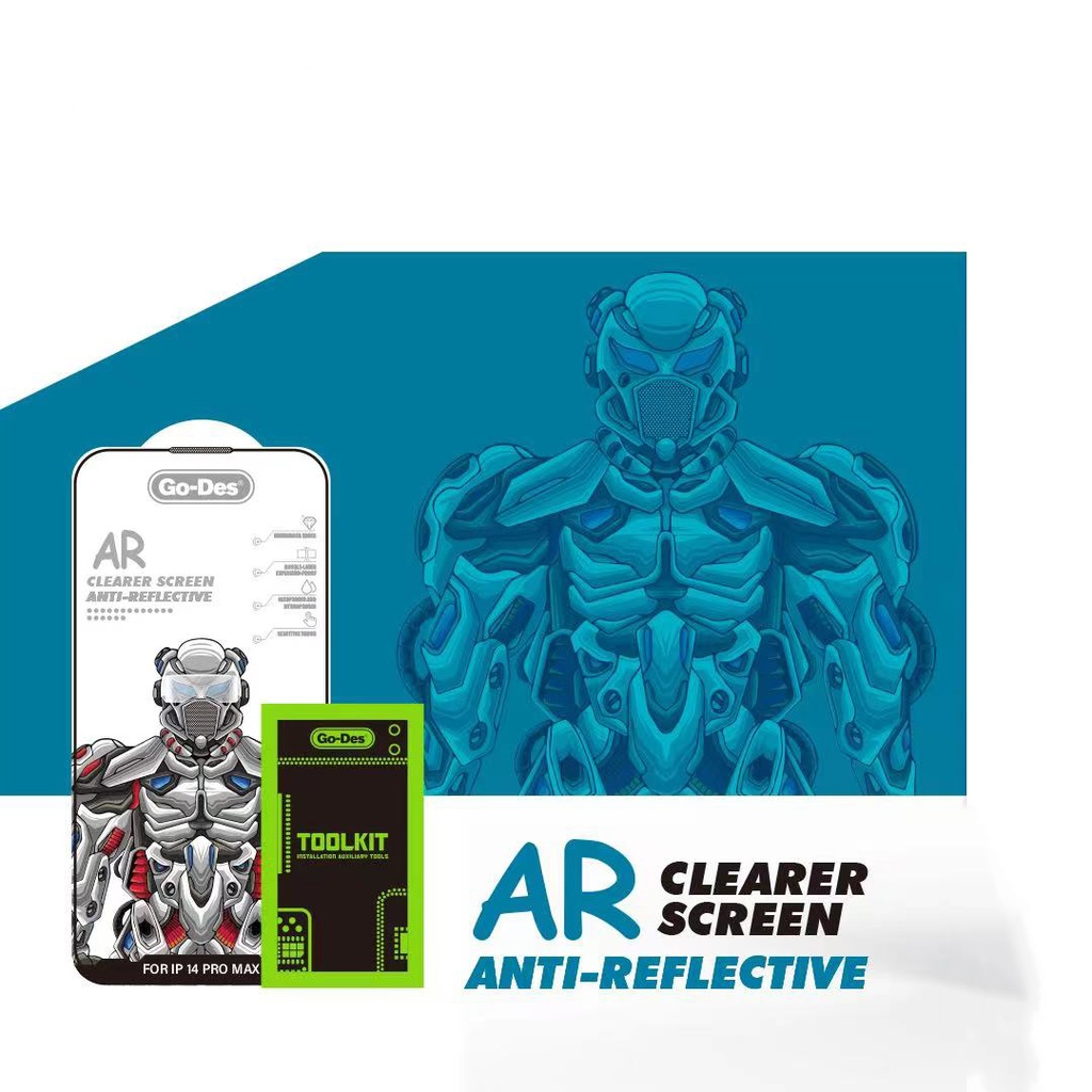 Apple iPhone 12 Pro Uyumlu Go Des Anti Reflective Temperli Cam Ekran Koruyucu - 1