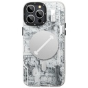Apple iPhone 14 Pro Uyumlu Kılıf Magsafe Şarj Özellikli YoungKit Technology Serisi Kapak - 1