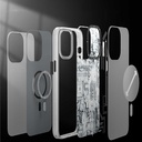 Apple iPhone 14 Pro Uyumlu Kılıf Magsafe Şarj Özellikli YoungKit Technology Serisi Kapak - 12