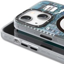 Apple iPhone 14 Plus Uyumlu Kılıf Magsafe Şarj Özellikli YoungKit Technology Serisi Kapak - 10