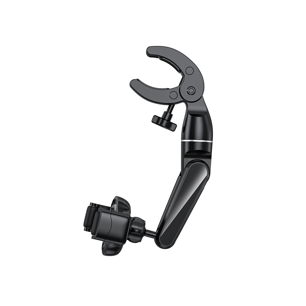 Wiwu CH039 Araç İçi Dikiz Aynası 360 Derece Dönebilen Oynar Başlıklı Telefon Tutucu - 1