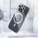 Apple iPhone 15 Uyumlu Kılıf Magsafe Şarj Özellikli Benks ​​​​​​Crystal Serisi Şeffaf Kapak - 3