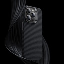 Apple iPhone 15 Pro Uyumlu Kılıf Magsafe Özellikli Karbon Fiber Benks Essential ArmorAir 600D Kevlar Kapak - 2