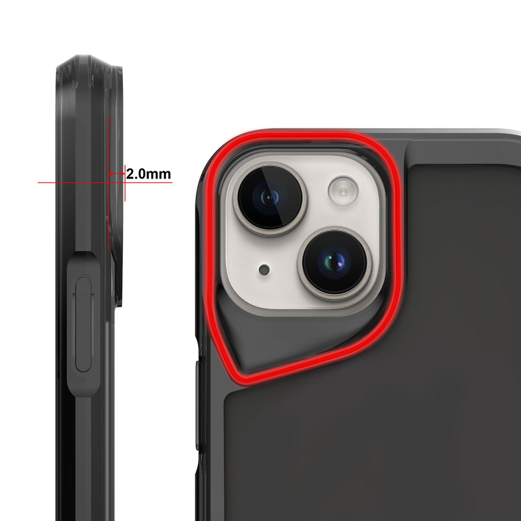 Apple iPhone 15 Uyumlu Kılıf Zore T-Max Kapak - 1