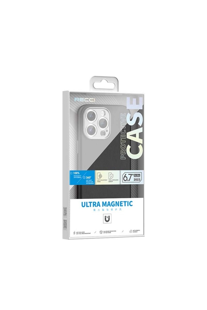 Apple iPhone 15 Pro Max Uyumlu Kılıf Recci Magsafe Şarj Özellikli Kamera Korumalı Explore Serisi Kapak